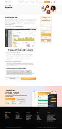 Ang mga ulat, o tinatawag ding analytics, ay nagbibigay sa iyo ng pangkalahatang pananaw sa kung ano ang nangyayari sa iyong account. Ang LiveAgent ay nag-aalok ng malawak na pag-uulat.