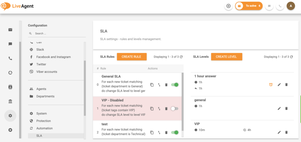 help-desk-software-tampok-LiveAgent-SLAs