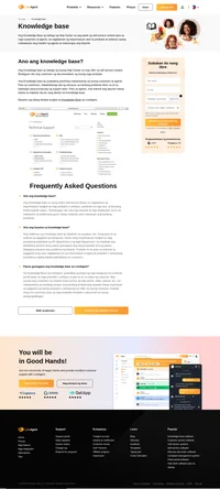 Alamin ang detalye tungkol sa LiveAgent Knowledge Base. Ang Knowledge Base ay isang kinakailangang tool sa pagbibigay ng offline support sa inyong customers.
