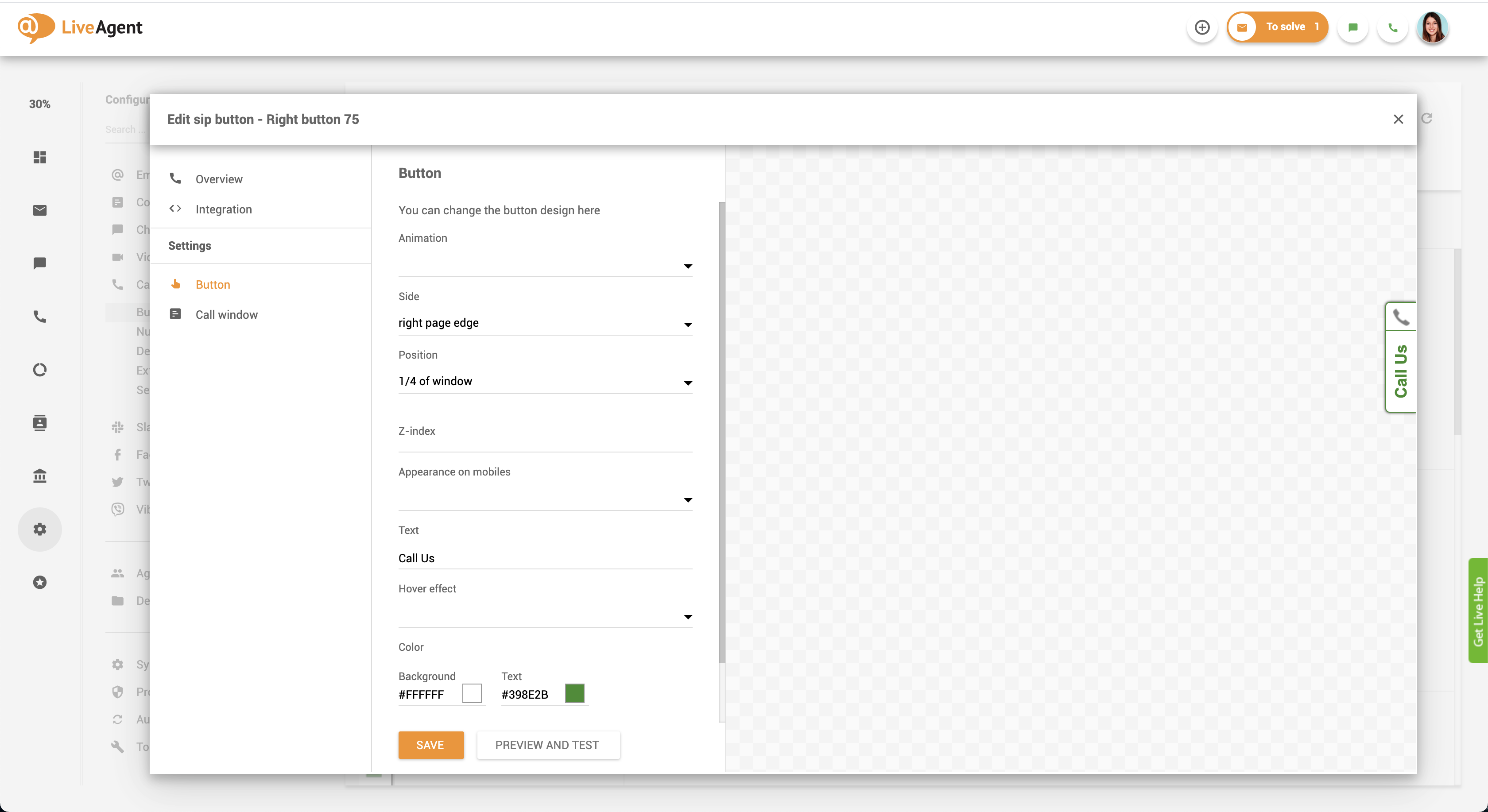 customization ng button