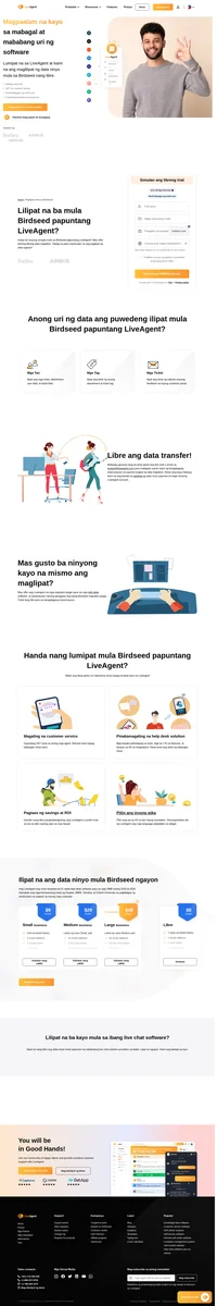May offer na libreng paglipat ng data ang LiveAgent. Ang LiveAgent ang most reviewed at #1 rated help desk software para sa mga SMBs noong 2019 at 2020. Samahan ang mga kompanyang tulad ng Huawei, BMW, Yamaha, O2, at Oxford University sa pagbibigay ng world-class na support.