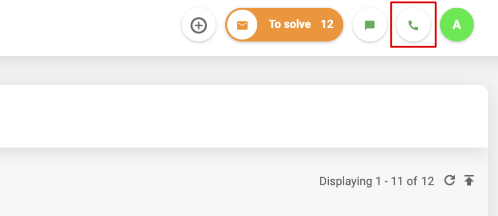 Litratong nagpapakita ng pag-access sa Voice Status sa LiveAgent