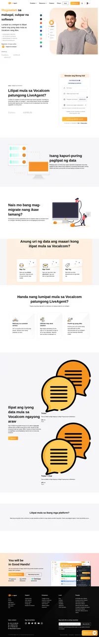 Ang LiveAgent ay ang #1 rated help desk software para sa smb nuong 2019 at 2020. Sumali sa mga kumpanya tulad ng Yamaha, o2 sa pagbibigay ng pandaigdigang customer service.