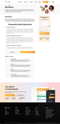 Ang markdown ay isang simpleng markup language na madaling ipalit sa HTML o sa ibang mga language. Magbasa pa tungkol sa Markdown.